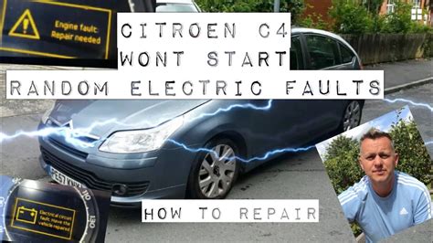 Hi , A fully charged battery is 12. . Citroen c4 electrical circuit fault